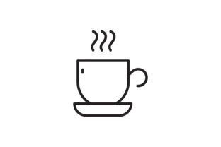 Coffee Cup: A Warm, Clean Icon for Real Embroidery Projects