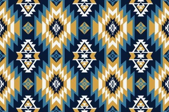 Colorful Aztec Southwest Pattern: Graphics & Patterns Review
