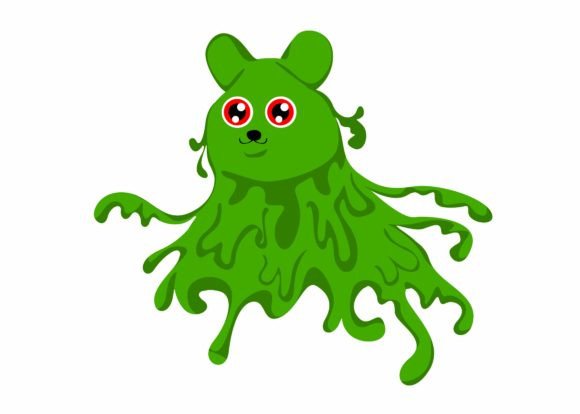 Cute Slime Mouse SVG, Halloween SVG: Graphics & Crafts