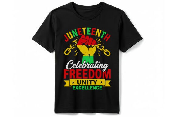 Juneteenth Freedom Unity T-Shirt: An Embroidery Review