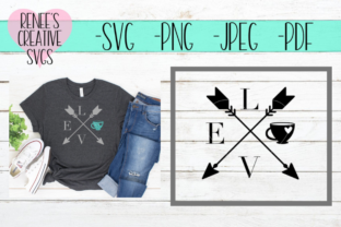 Love Arrows with Coffee Cup Coffee SVG: Graphics for Crafts & Content