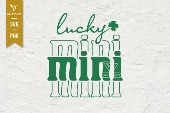 Lucky Mini Cute St.Patricks Day Illustrations & Graphics