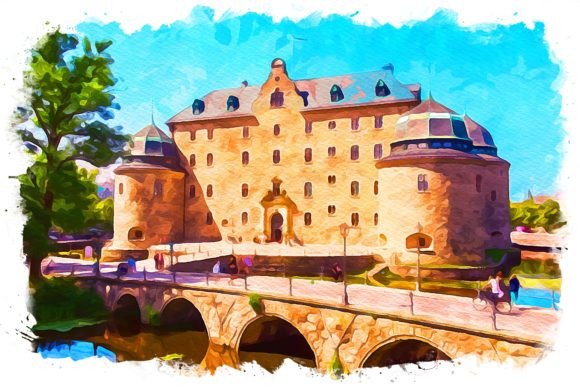 Örebro Sweden Exquisite Watercolor: An Illustration Review