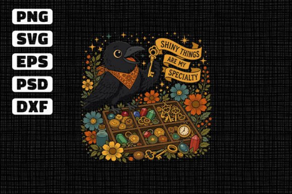 Shiny Things Are My Specialty SVG: Graphics & Crafts