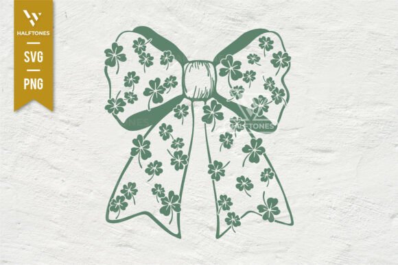 St.Parick's Day Coquette Bow Graphics & Illustrations