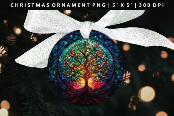 Tree Christmas Ornament Design: Illustrations That Shine